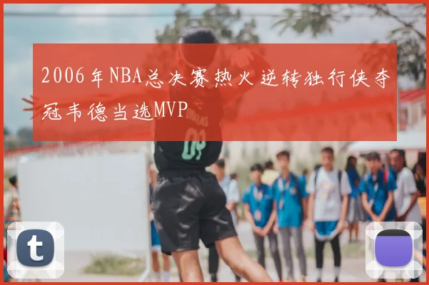 2006年NBA总决赛热火逆转独行侠夺冠韦德当选MVP