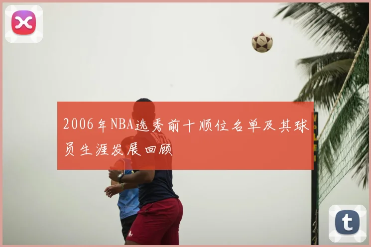 2006年NBA选秀前十顺位名单及其球员生涯发展回顾